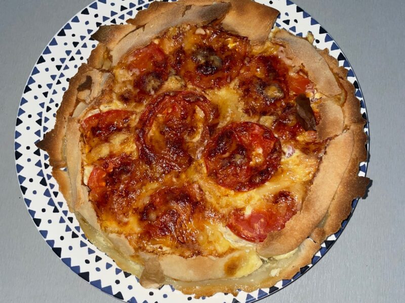 Tarte au thon tomate